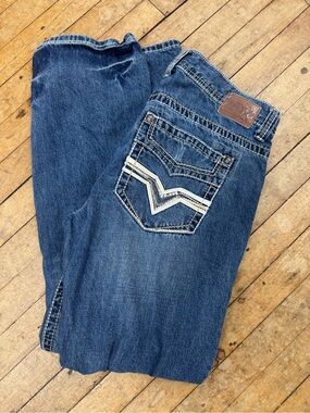 Men's Relaxed Fit Blue Denim Jeans